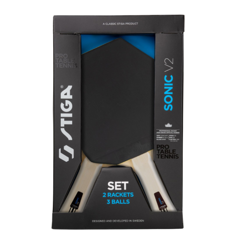 Stiga Sonic V2 Bordtennisracket set