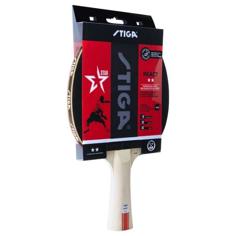 Stiga React Bordtennisracket 2-Star