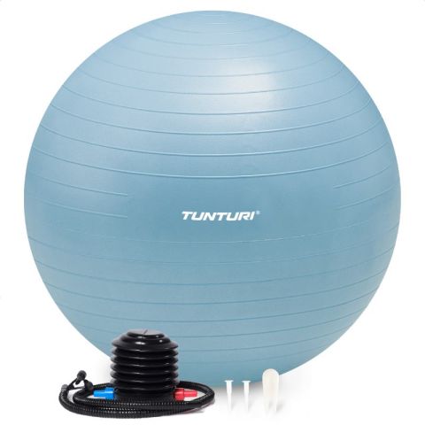 Tunturi Anti Burst Gymboll 55-90cm (light blue)