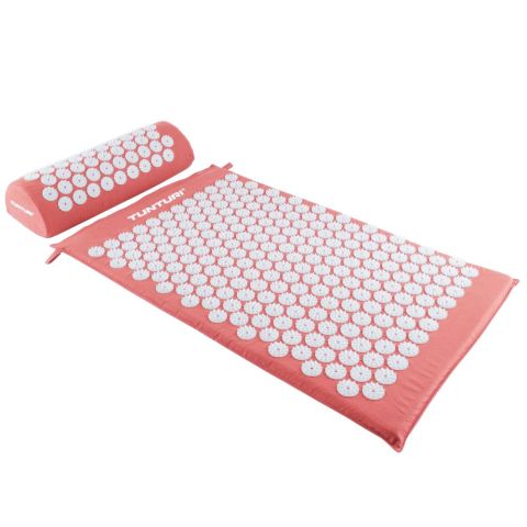 Tunturi Acupressure Mat And Pillow, Rose Gold