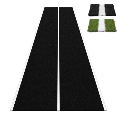 Gymstick Sprint Turf Gräsmatta 10x2m med vita linjer