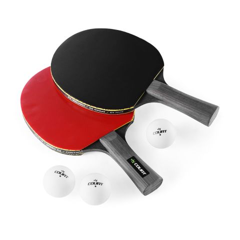 Court Advanced Pingisracketset med bollar