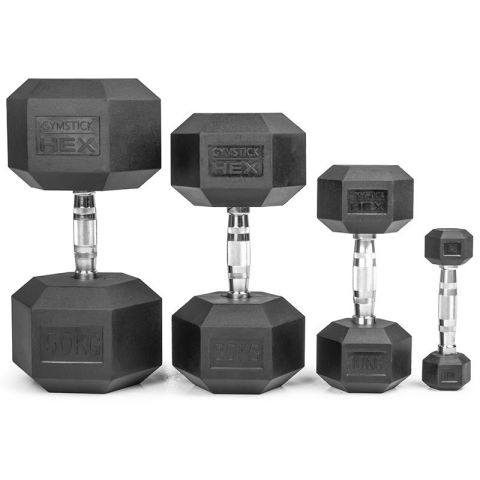 Gymstick Hex Hantelset 12,5-25kg