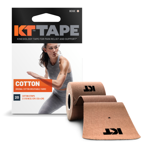 KT Tape Kinesiotejp i bomull (20x25 cm)