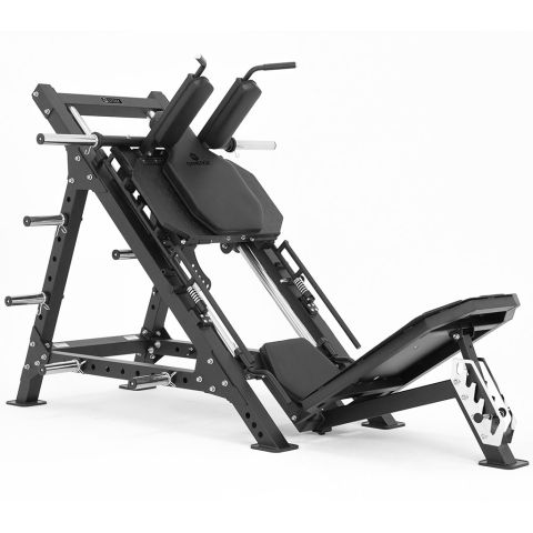 Gymstick PRO-525 Benpress och Hack squat-maskin