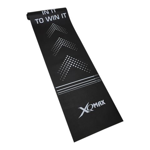 XQ Max PVC Dartmatta Svart