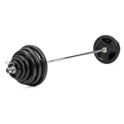 Gymstick RWP 50mm Skivstångsset 122,5kg med 15kg skivstång