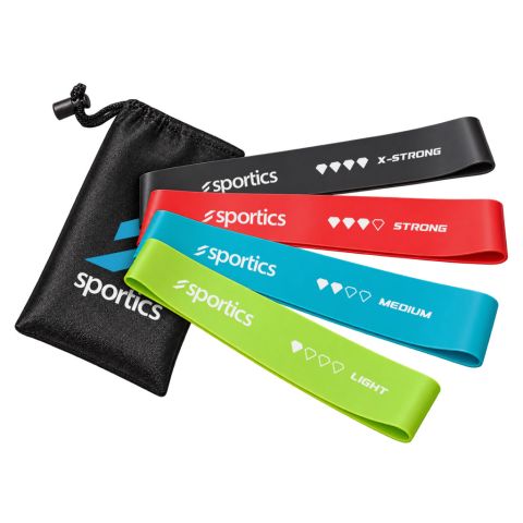 Sportics Mini Bands 4 st