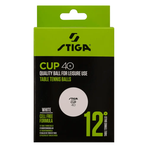 Stiga Cup Bordtennisbollar 12 st