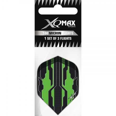 XQ Max Terminator 100 micron dart flight 3 st