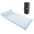 Tunturi Acupressure Mat And Pillow (Light Blue)