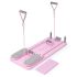 Gymstick Pilates V Reformer Pilatesbräda, Pink Lotus