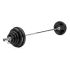 Rubber Weight Plate 82,5kg with Training Bar 15kg - SET
